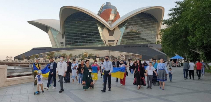 Ukrainians living in Azerbaijan issue statement  on support for Kyiv