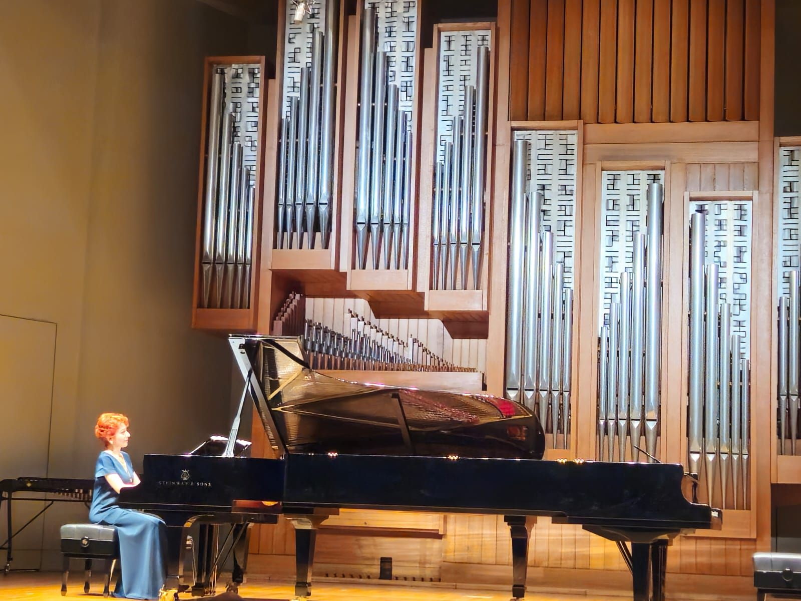 Azərbaycanlı pianoçu Gülnarə Səfərovanın  konserti olub