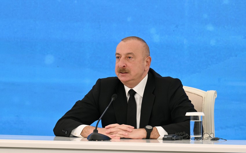 President Ilham Aliyev congratulates Azerbaijani people on  Eid al-Adha