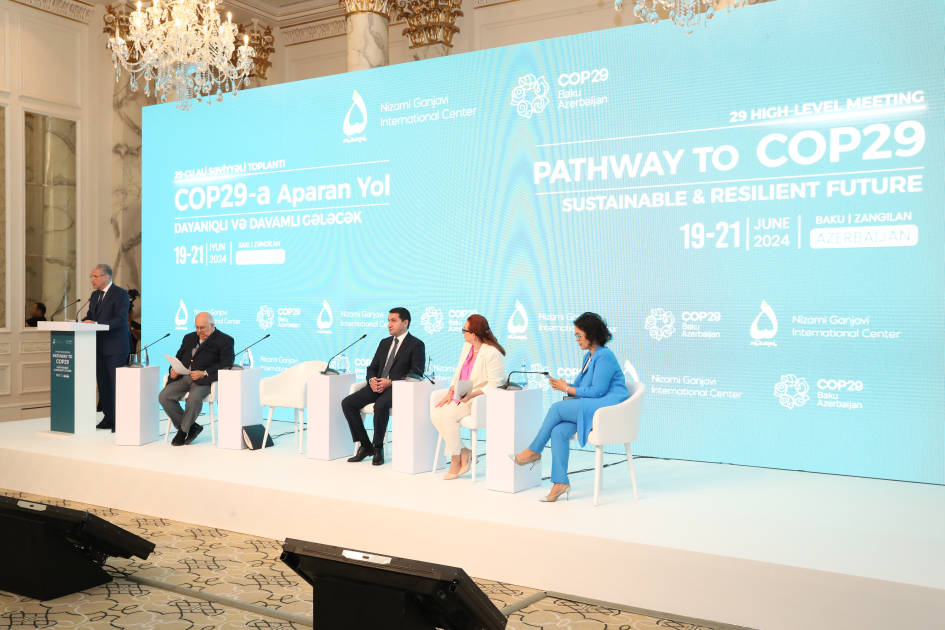 Bakıda “COP29-a Aparan Yol: Dayanıqlı və Davamlı Gələcək” mövzusunda   toplantı keçirilir