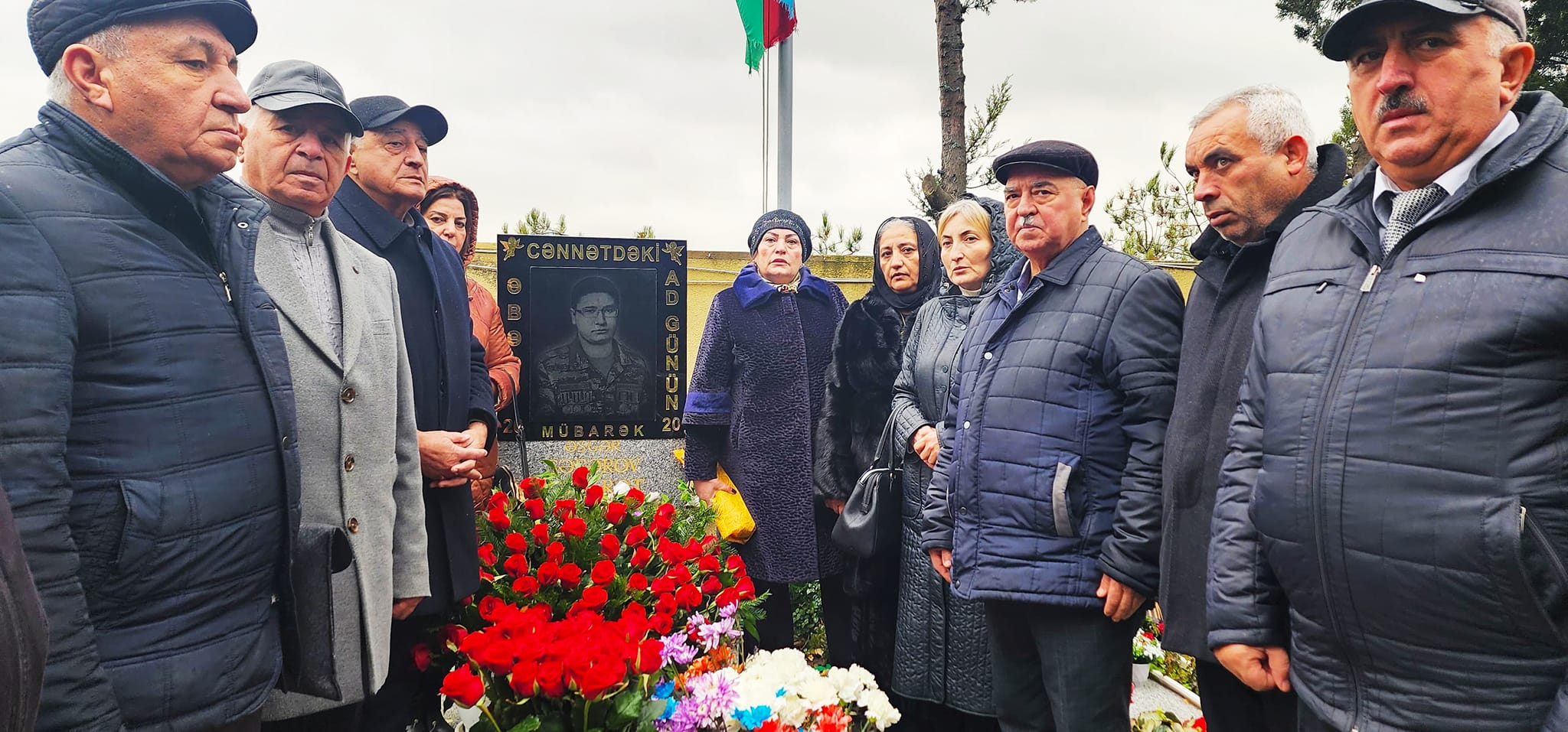 Borçalı Cəmiyyəti şəhid Cəsarət Səfərovun anım günündə    - FOTOLAR