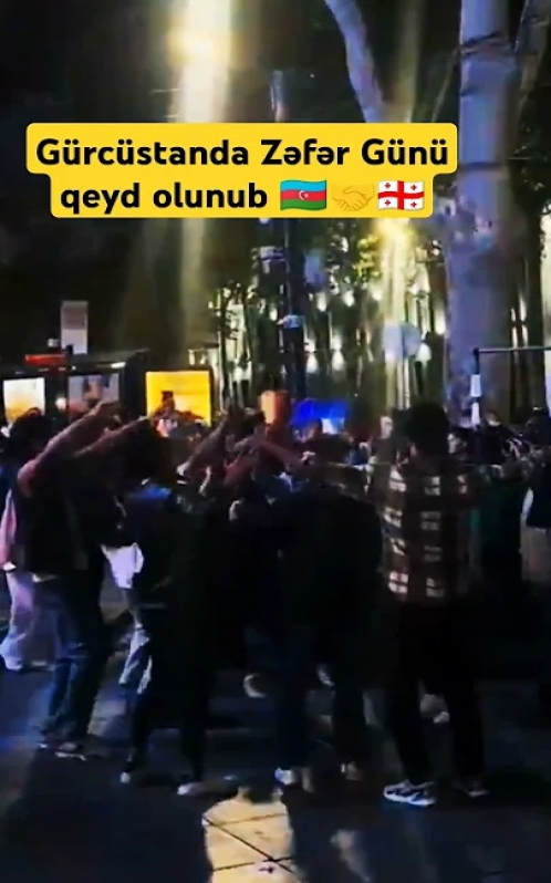 Gürcüstanda Zəfər Günü   qeyd olunub 