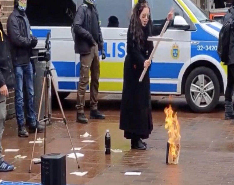 Another Koran burning event took place  in Sweden