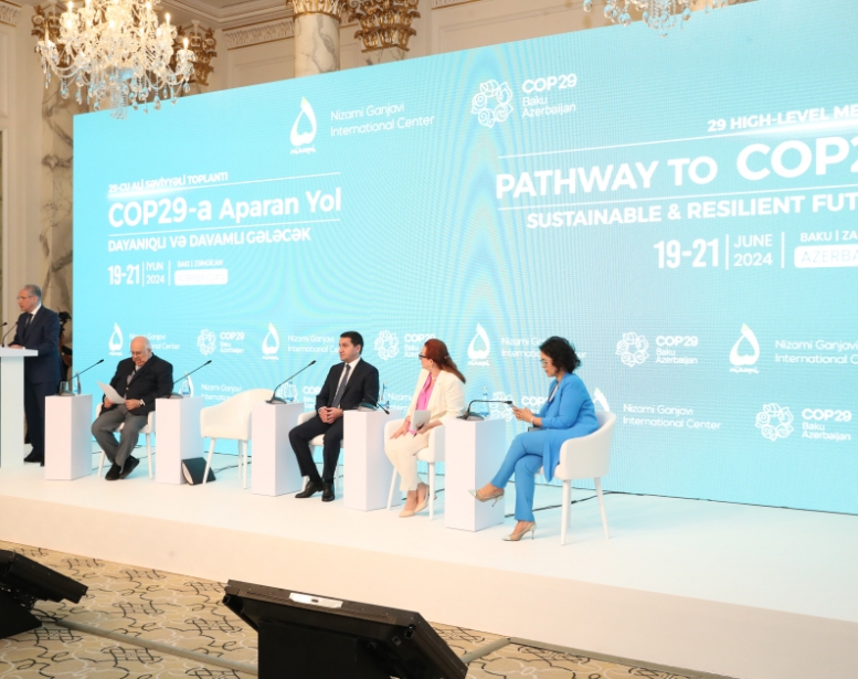 Bakıda “COP29-a Aparan Yol: Dayanıqlı və Davamlı Gələcək” mövzusunda   toplantı keçirilir