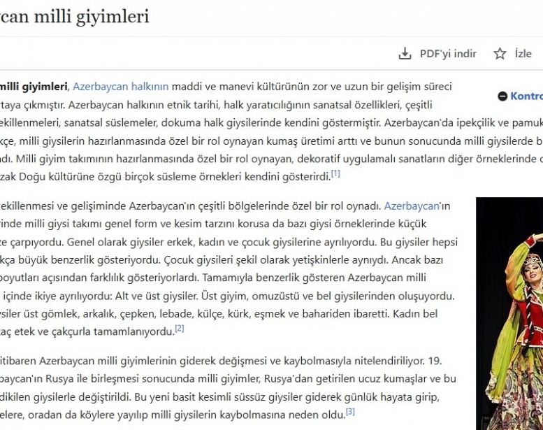 “Azerbaycan milli giyimleri” adlı səhifə    yaradılıb