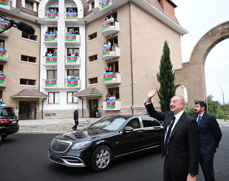 Prezident Qarabağda yeni obyektlərin açılışını etdi   - VİDEO