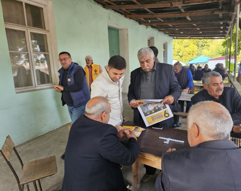 Azərbaycanlılar yaşayan kənddə   görüş keçirildi