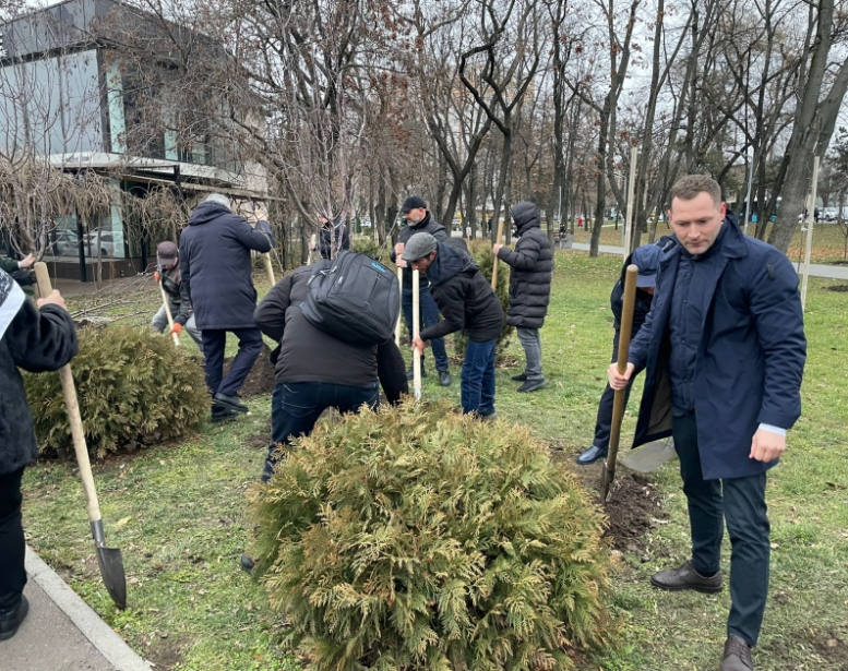 В Кишинэу заложена аллея   азербайджано-молдавской дружбы «Харыбюльбюль»